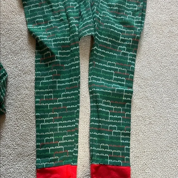 Cozy Lego Green and Red Kids Pajamas - Picture 4 of 5
